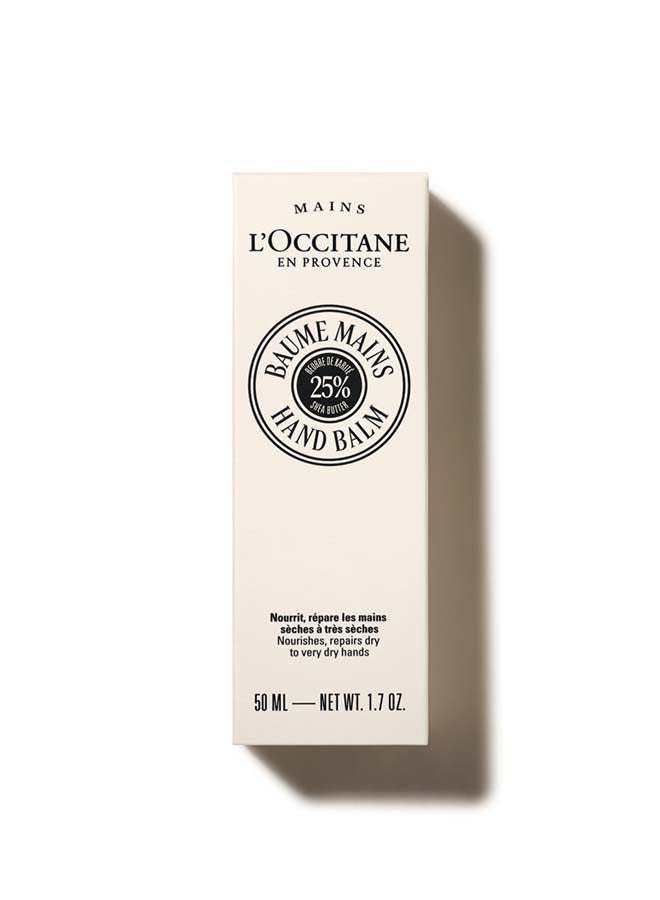 L'OCCITANE Nourishing And Intensive Hand Balm with Organic Shea Butter, 50 ml - Image 2